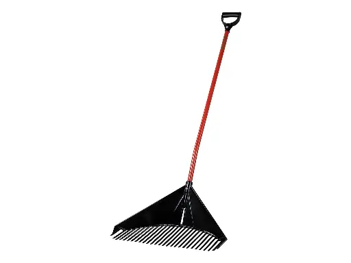 [837015] Golden Gark XXL rood 28 tands 61 cm, gebogen aluminium steel en D-greep (ongemonteerd)