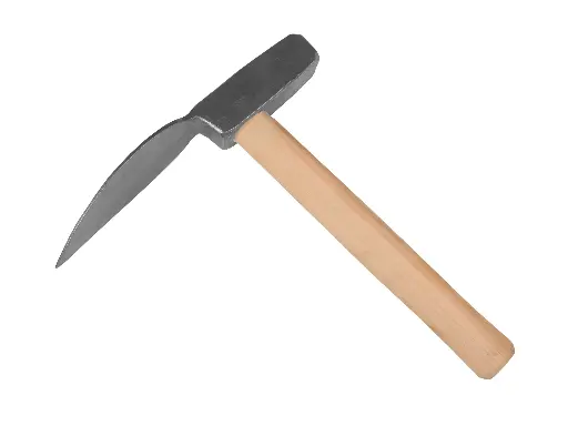 [780455] Straathamer – Kasseihamer Portugees met spitse punt en HICKORY steel, breedte 30 mm